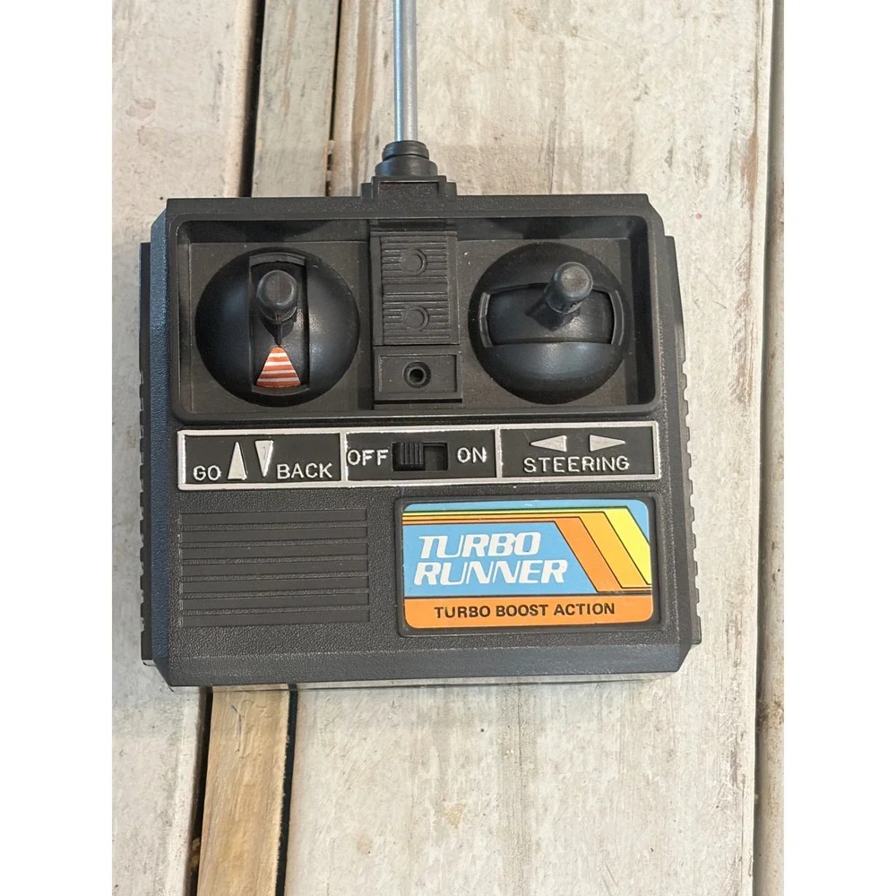 Vintage Turbo Runner RC Remote Control Transmitter Made in Korea BLU8EE 1920